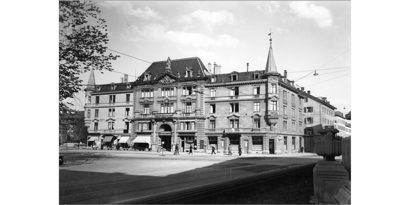 Schauspielhaus Zürich (ca. 1935) © Baugeschichtliches Archiv Zürich, Ludwig Macher
