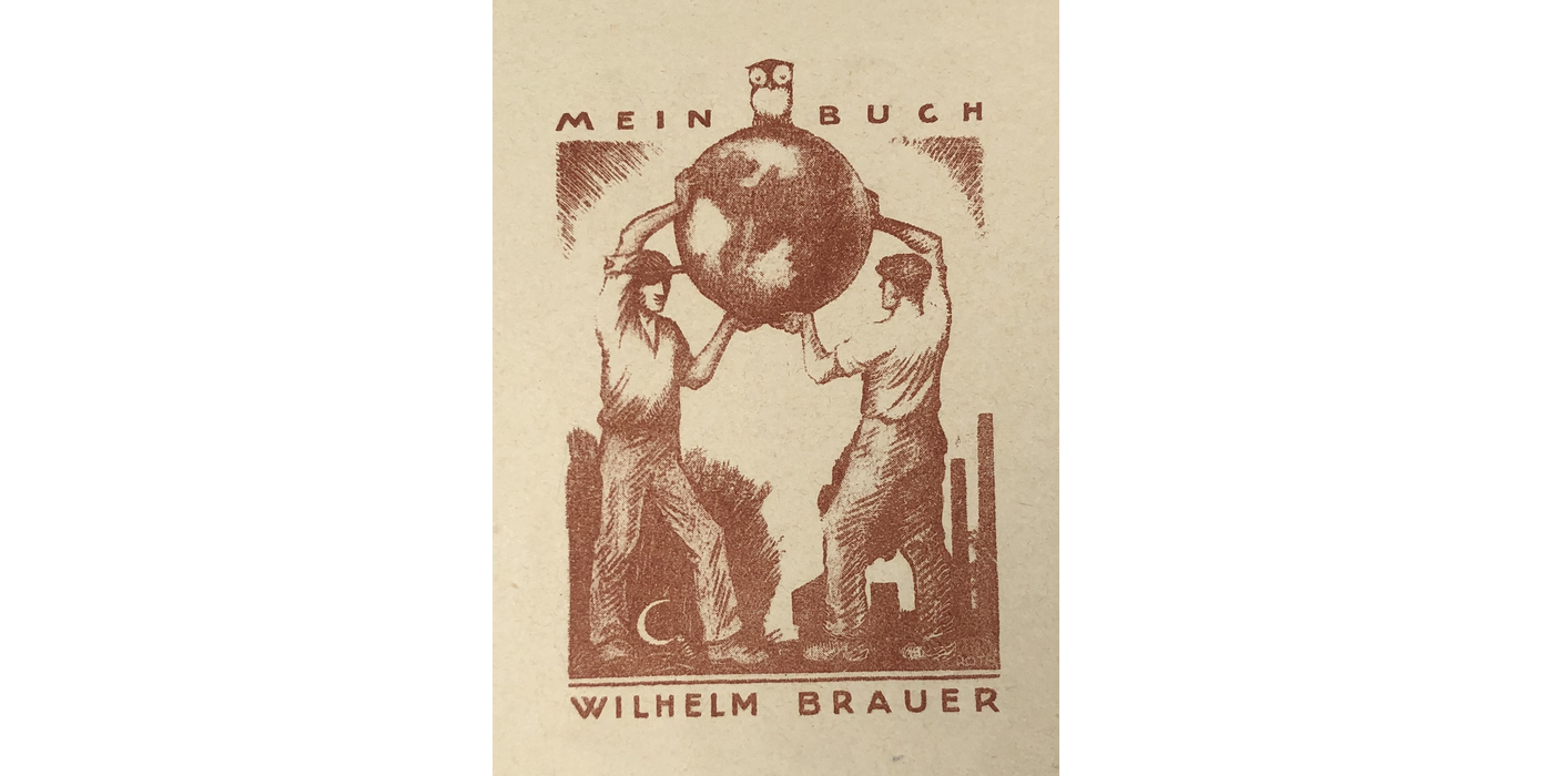 Ex Libris Wilhelm Brauer