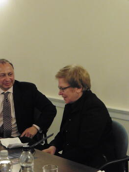 Daniel Wildmann (London) and Simone Erpel (Berlin)