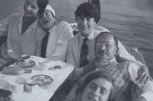 Image from Simon May's memoir How To Be A Refugee (2021)