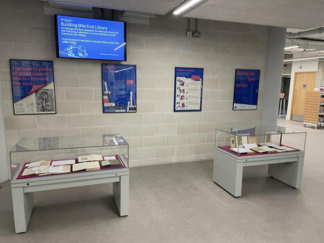 LOLB QMUL Library exhibition full