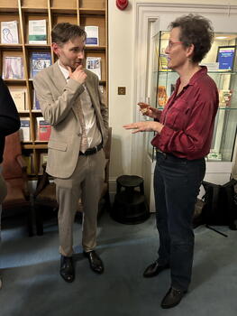 LBI Director Dr Joseph Cronin and Prof Christina von Hodenberg