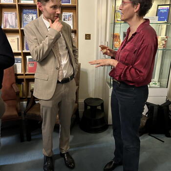LBI Director Dr Joseph Cronin and Prof Christina von Hodenberg